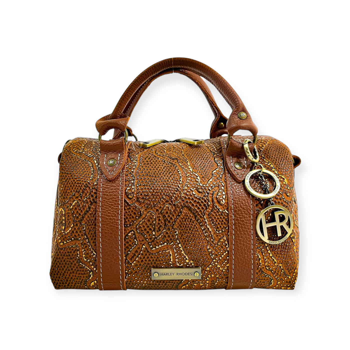 Stowaway Explorer Handbag-Apparel & Accessories > Handbags, Wallets & Cases > Handbags > Convertible Bags-Western-Cowhide-Bags-Handmade-Products-Gifts-Dancing Cactus Designs