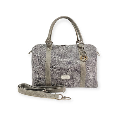 Stowaway Voyager Handbag-Apparel & Accessories > Handbags, Wallets & Cases > Handbags > Convertible Bags-Western-Cowhide-Bags-Handmade-Products-Gifts-Dancing Cactus Designs