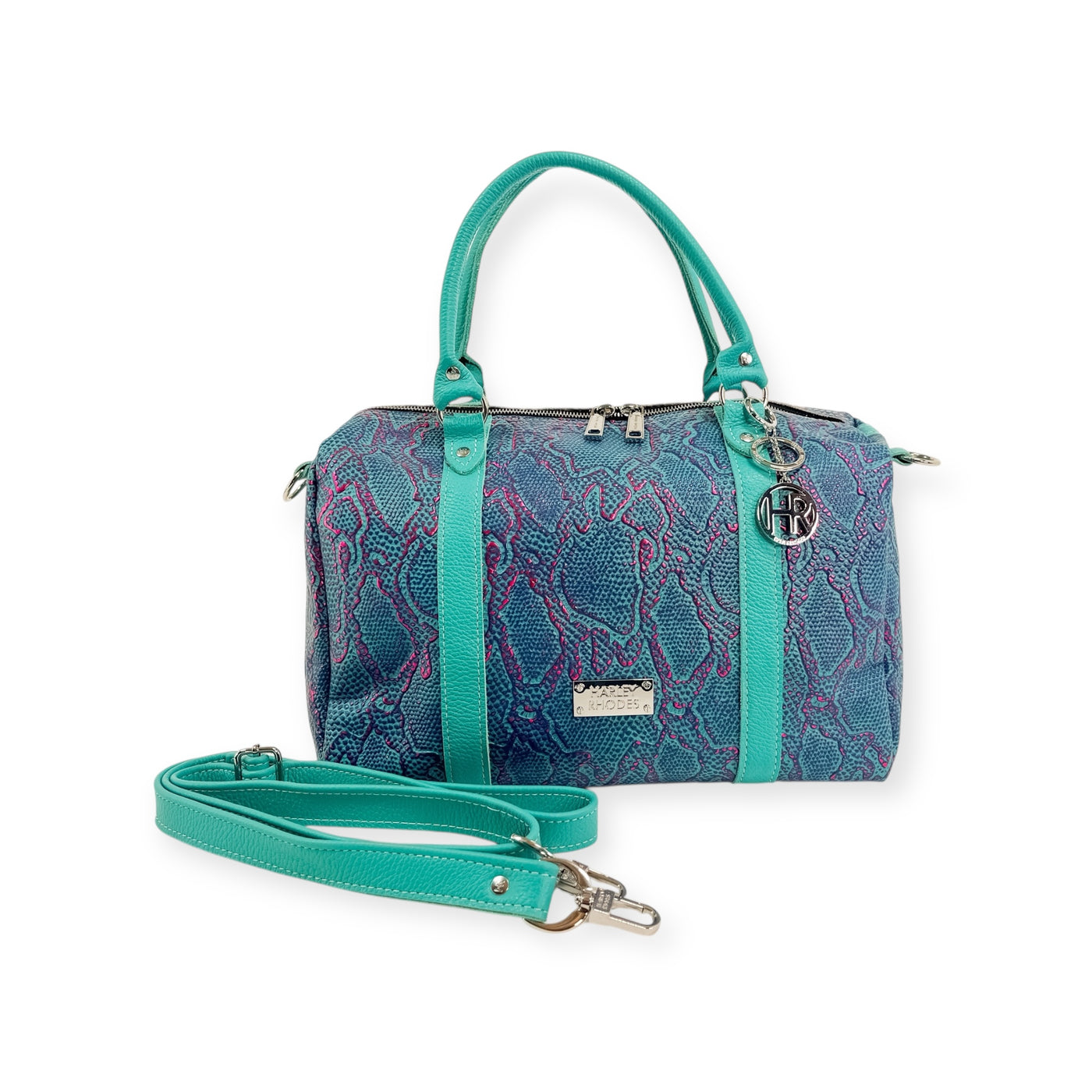 Stowaway Voyager Handbag-Apparel & Accessories > Handbags, Wallets & Cases > Handbags > Convertible Bags-Western-Cowhide-Bags-Handmade-Products-Gifts-Dancing Cactus Designs