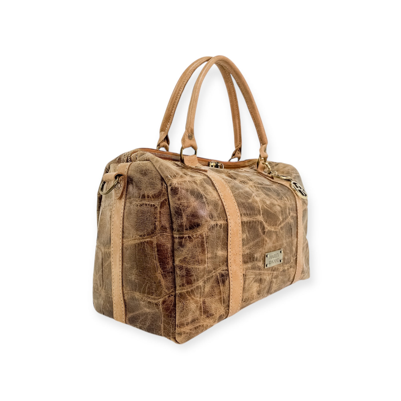 Stowaway Voyager Handbag-Apparel & Accessories > Handbags, Wallets & Cases > Handbags > Convertible Bags-Western-Cowhide-Bags-Handmade-Products-Gifts-Dancing Cactus Designs