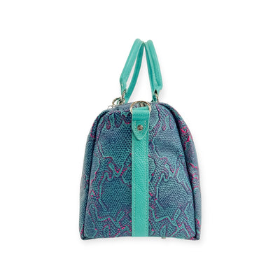 Stowaway Voyager Handbag-Apparel & Accessories > Handbags, Wallets & Cases > Handbags > Convertible Bags-Western-Cowhide-Bags-Handmade-Products-Gifts-Dancing Cactus Designs