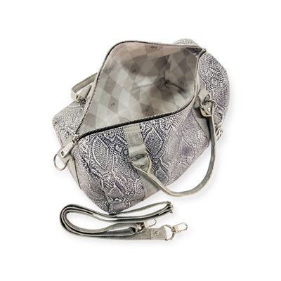 Stowaway Voyager Handbag-Apparel & Accessories > Handbags, Wallets & Cases > Handbags > Convertible Bags-Western-Cowhide-Bags-Handmade-Products-Gifts-Dancing Cactus Designs