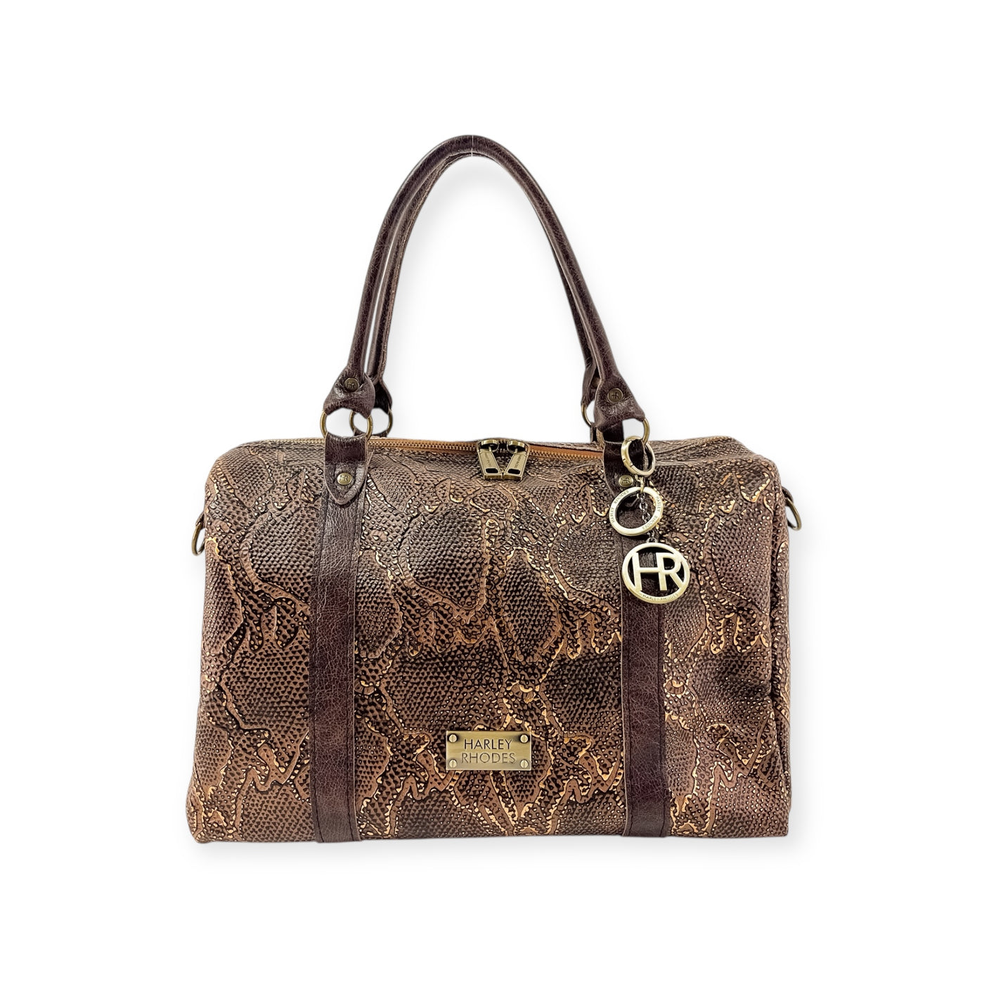 Stowaway Voyager Handbag-Apparel & Accessories > Handbags, Wallets & Cases > Handbags > Convertible Bags-Western-Cowhide-Bags-Handmade-Products-Gifts-Dancing Cactus Designs