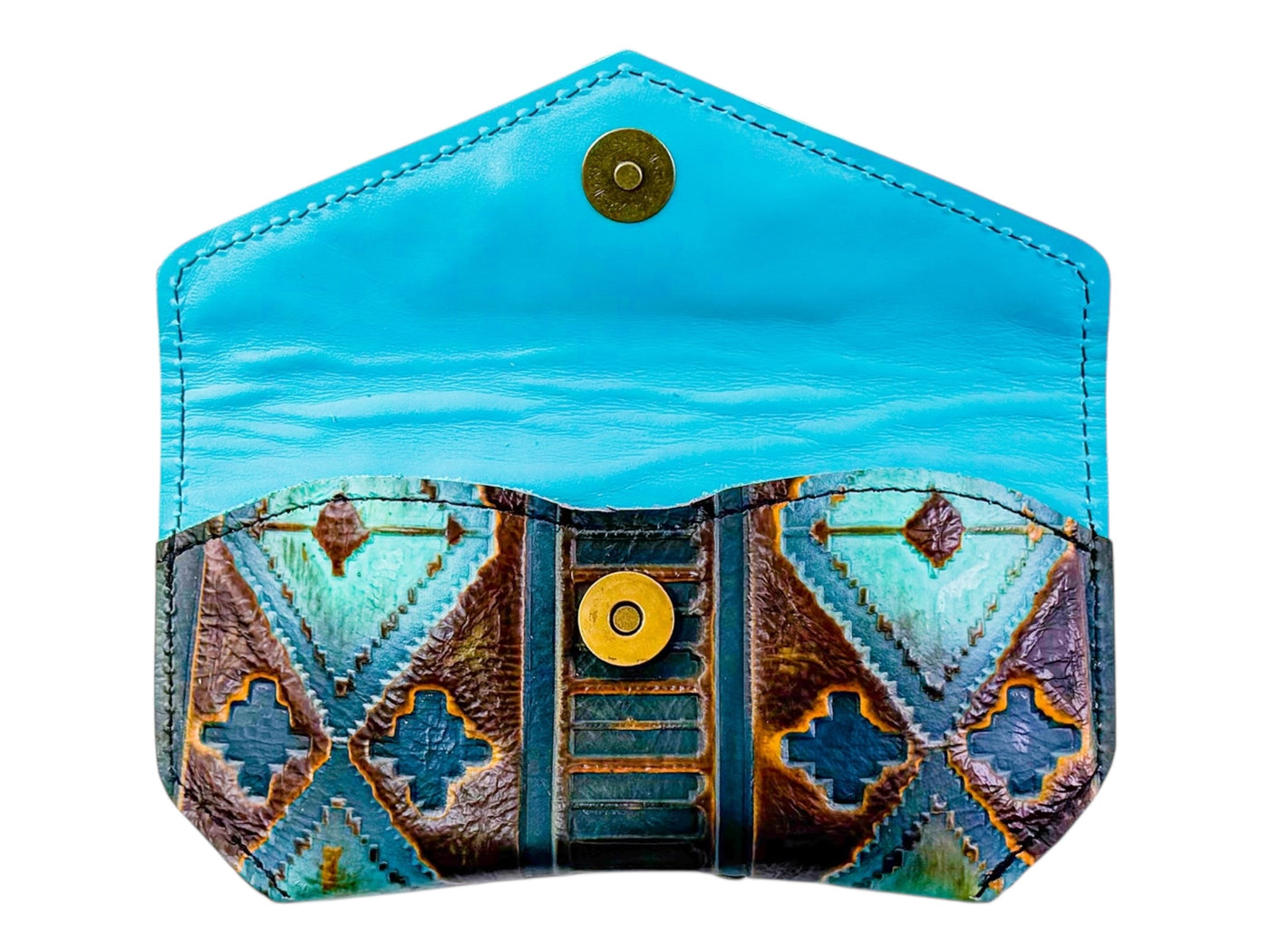 Sunglass Case-Apparel & Accessories > Clothing Accessories > Sunglasses-Western-Cowhide-Bags-Handmade-Products-Gifts-Dancing Cactus Designs