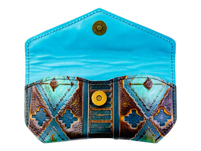 Sunglass Case-Apparel & Accessories > Clothing Accessories > Sunglasses-Western-Cowhide-Bags-Handmade-Products-Gifts-Dancing Cactus Designs