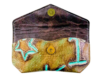Sunglass Case-Apparel & Accessories > Clothing Accessories > Sunglasses-Western-Cowhide-Bags-Handmade-Products-Gifts-Dancing Cactus Designs
