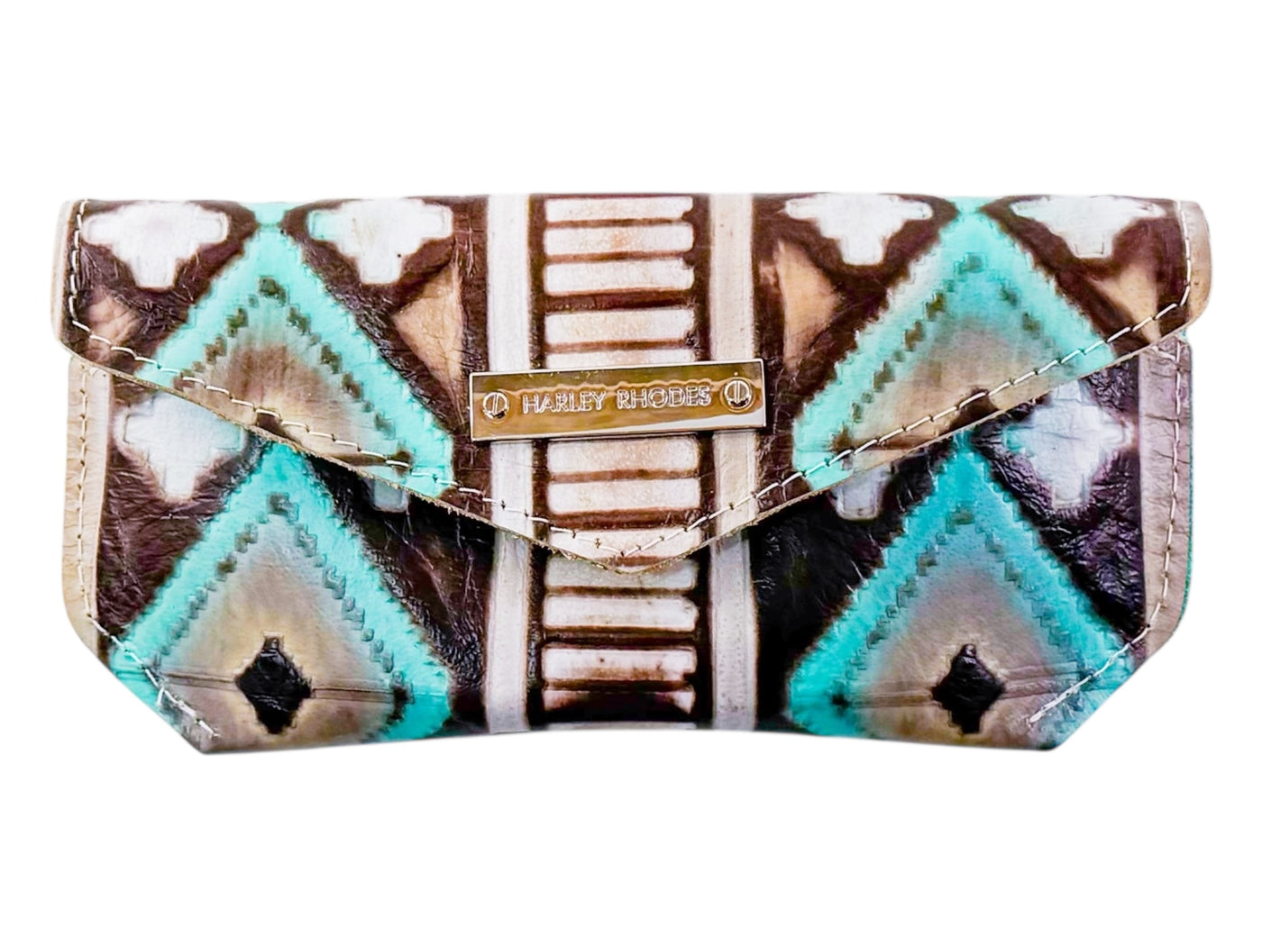 Sunglass Case-Apparel & Accessories > Clothing Accessories > Sunglasses-Western-Cowhide-Bags-Handmade-Products-Gifts-Dancing Cactus Designs