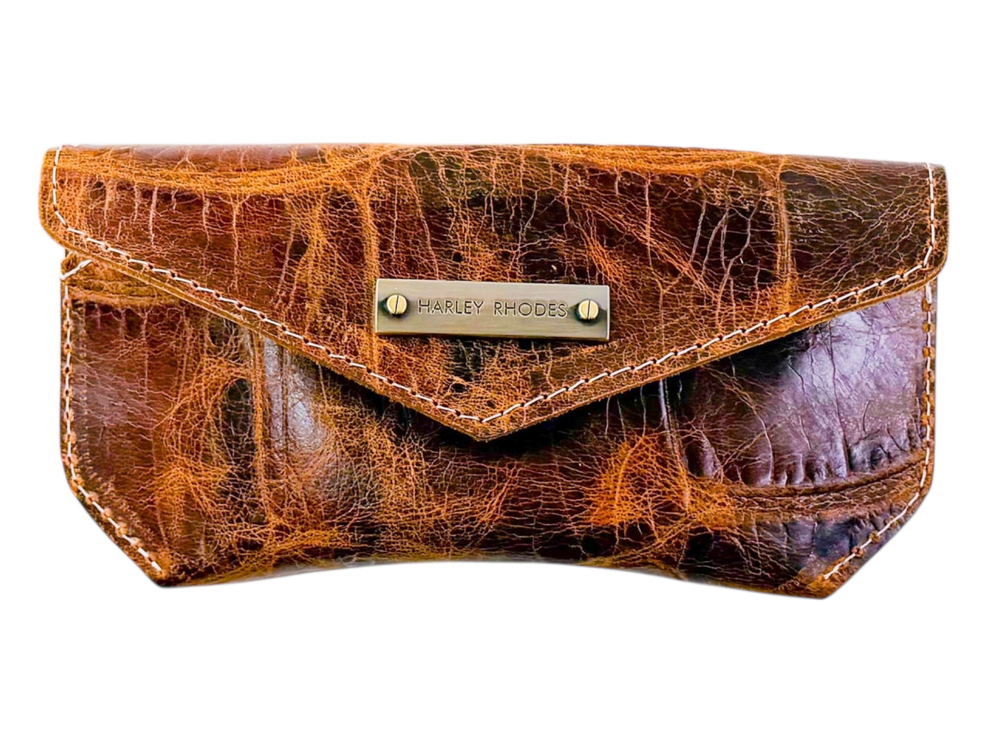 Sunglass Case-Apparel & Accessories > Clothing Accessories > Sunglasses-Western-Cowhide-Bags-Handmade-Products-Gifts-Dancing Cactus Designs