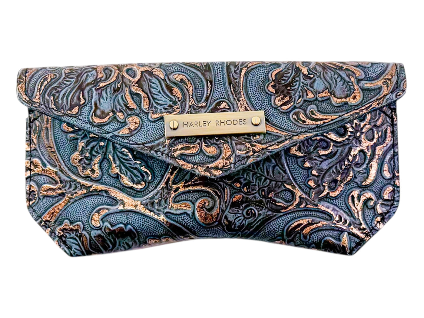 Sunglass Case-Apparel & Accessories > Clothing Accessories > Sunglasses-Western-Cowhide-Bags-Handmade-Products-Gifts-Dancing Cactus Designs