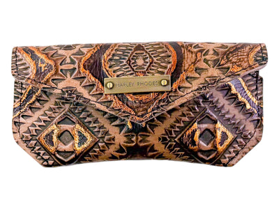 Sunglass Case-Apparel & Accessories > Clothing Accessories > Sunglasses-Western-Cowhide-Bags-Handmade-Products-Gifts-Dancing Cactus Designs