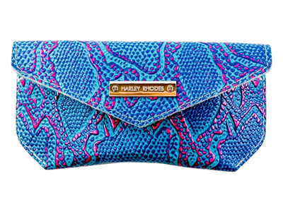 Sunglass Case-Apparel & Accessories > Clothing Accessories > Sunglasses-Western-Cowhide-Bags-Handmade-Products-Gifts-Dancing Cactus Designs