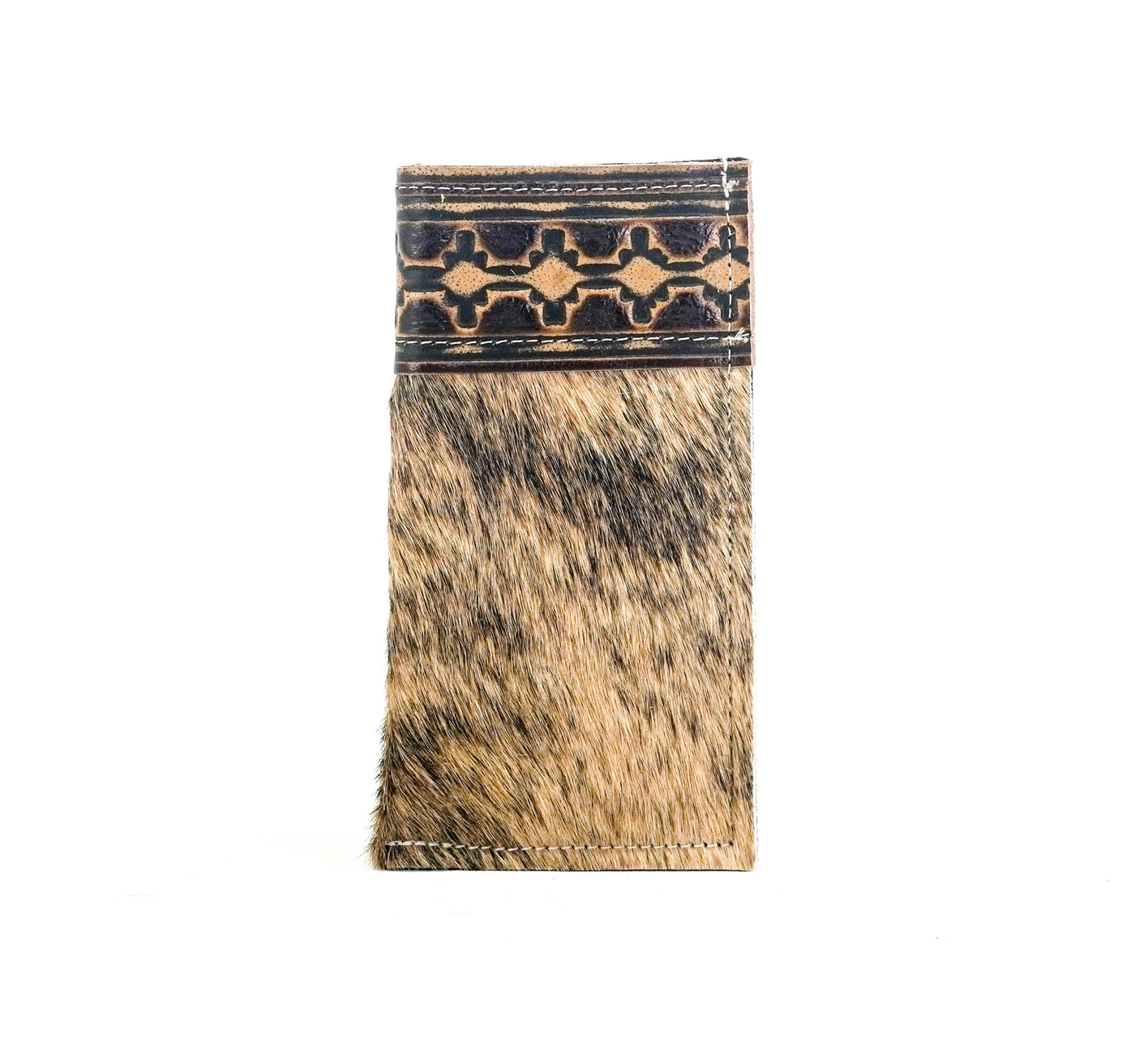 Sunglass Case - Brindle w/ Cowboy Navajo-Sunglass Case-Western-Cowhide-Bags-Handmade-Products-Gifts-Dancing Cactus Designs