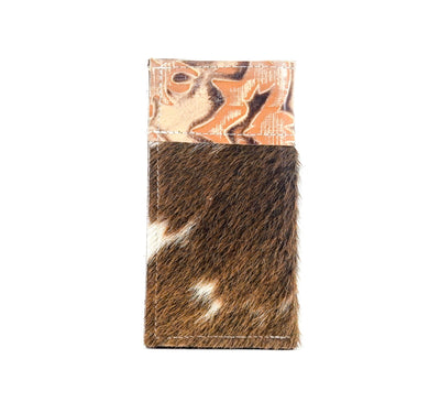 Sunglass Case - Dapple w/ Dusty Laredo-Sunglass Case-Western-Cowhide-Bags-Handmade-Products-Gifts-Dancing Cactus Designs