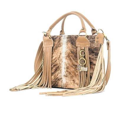 Swift - Brindle w/ No Embossed-Swift-Western-Cowhide-Bags-Handmade-Products-Gifts-Dancing Cactus Designs