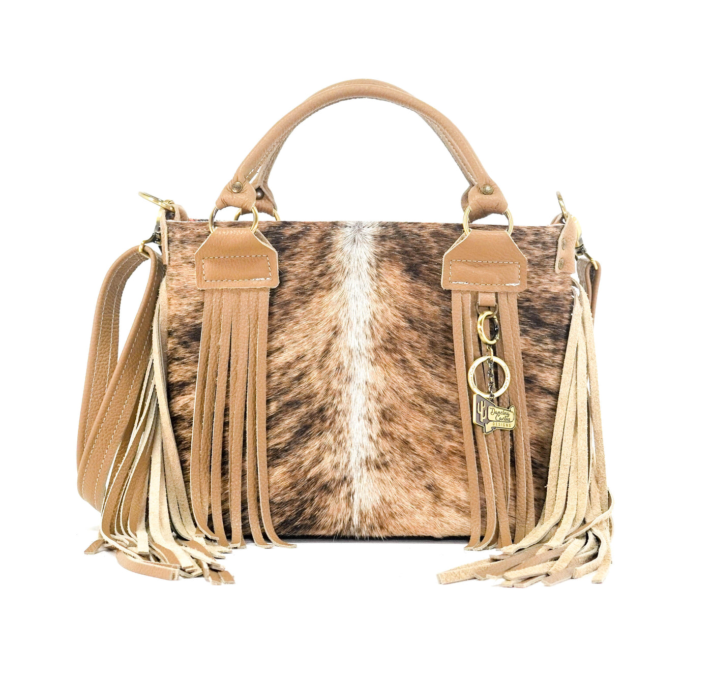 Swift - Brindle w/ No Embossed-Swift-Western-Cowhide-Bags-Handmade-Products-Gifts-Dancing Cactus Designs