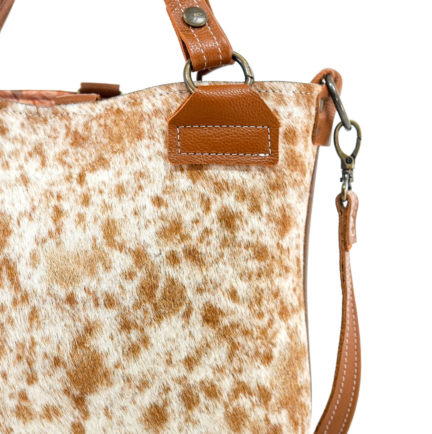 Swift - Longhorn w/ No Embossed-Swift-Western-Cowhide-Bags-Handmade-Products-Gifts-Dancing Cactus Designs