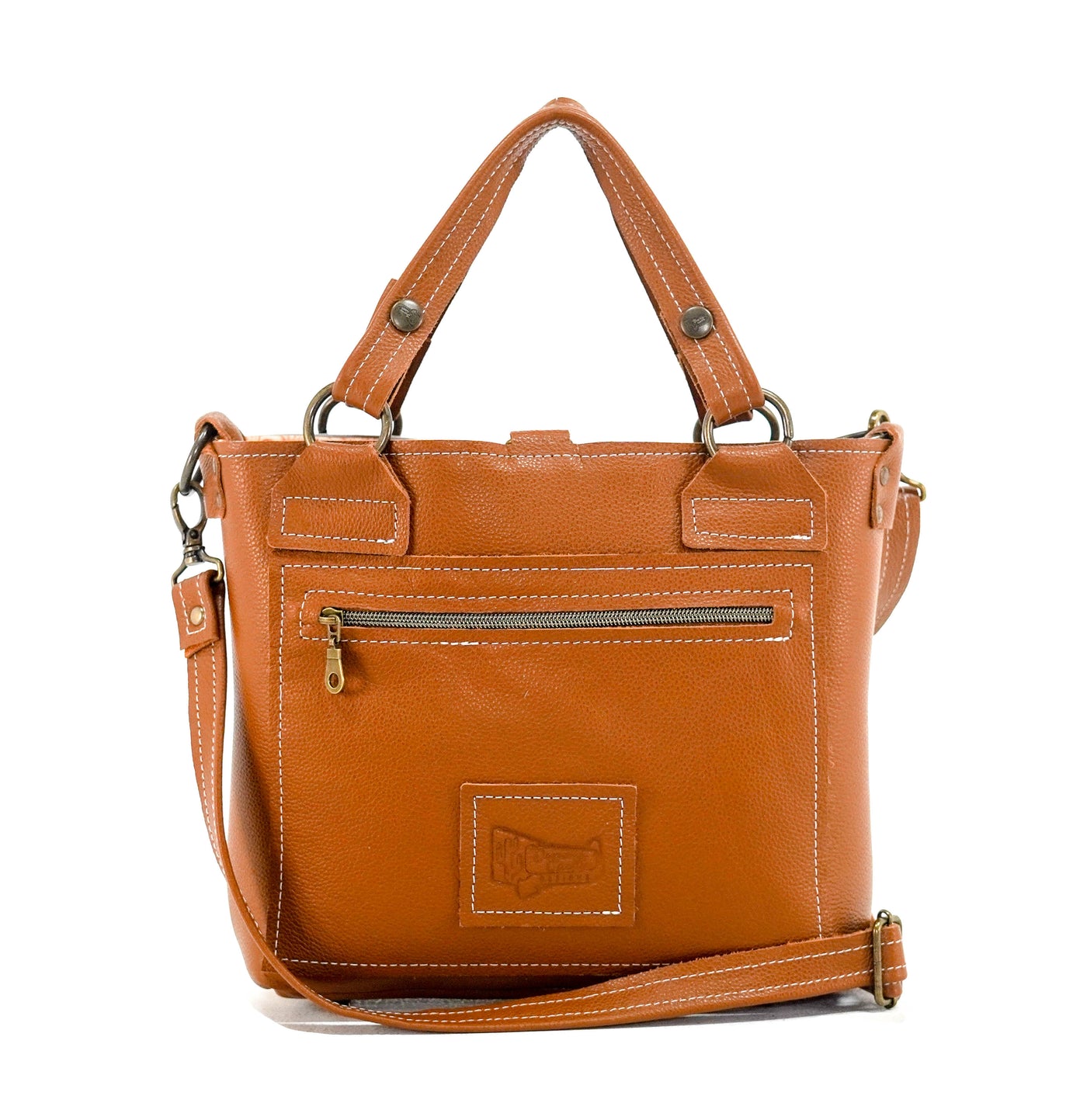 Swift - Longhorn w/ No Embossed-Swift-Western-Cowhide-Bags-Handmade-Products-Gifts-Dancing Cactus Designs