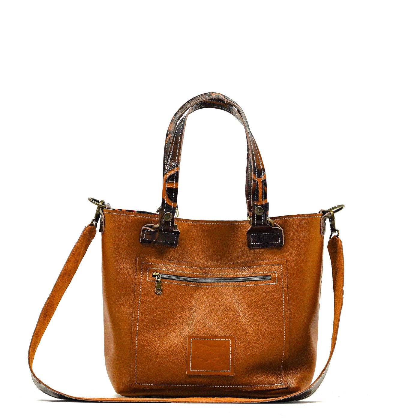 Taylor - Longhorn w/ No Embossed-Taylor-Western-Cowhide-Bags-Handmade-Products-Gifts-Dancing Cactus Designs