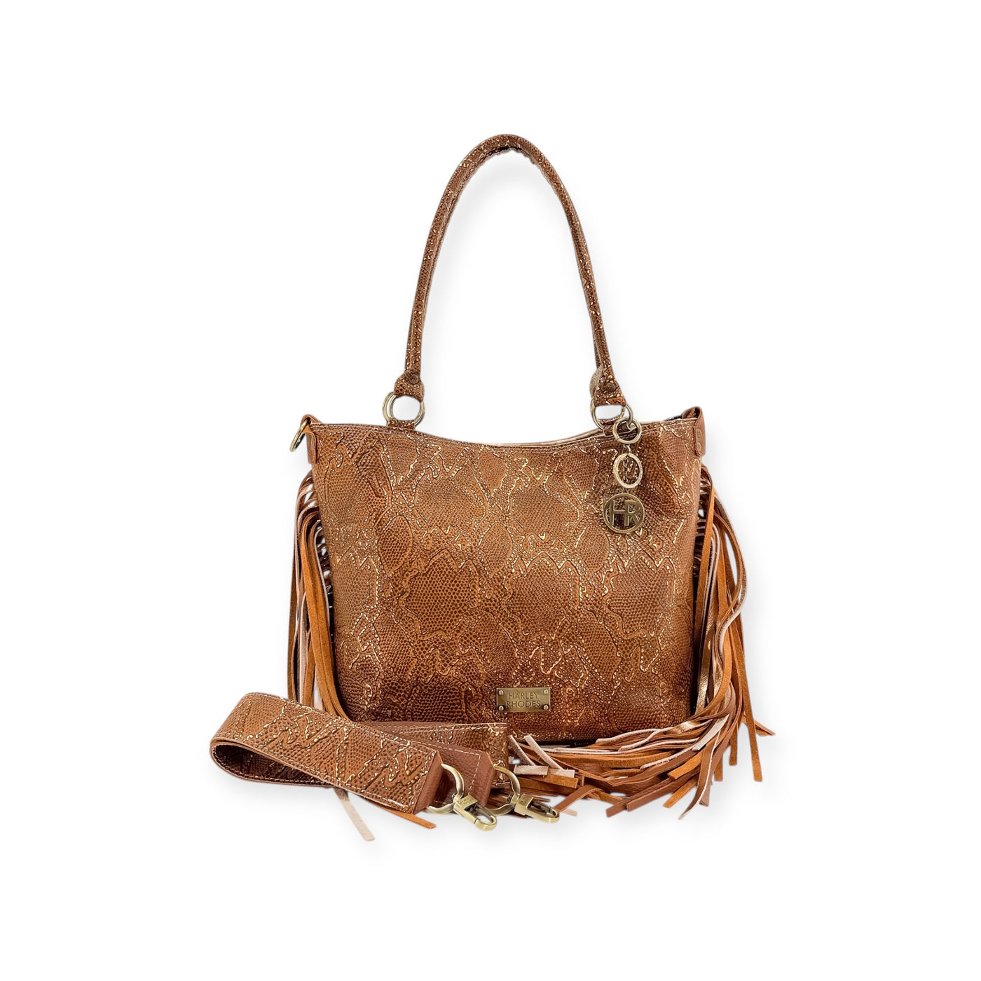 Taylor Shoulder Bag-Apparel & Accessories > Handbags, Wallets & Cases > Handbags > Convertible Bags-Western-Cowhide-Bags-Handmade-Products-Gifts-Dancing Cactus Designs