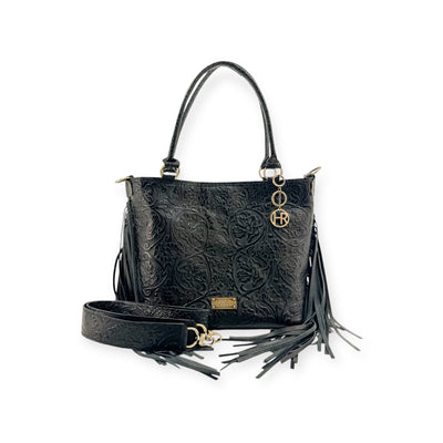 Taylor Shoulder Bag-Apparel & Accessories > Handbags, Wallets & Cases > Handbags > Convertible Bags-Western-Cowhide-Bags-Handmade-Products-Gifts-Dancing Cactus Designs