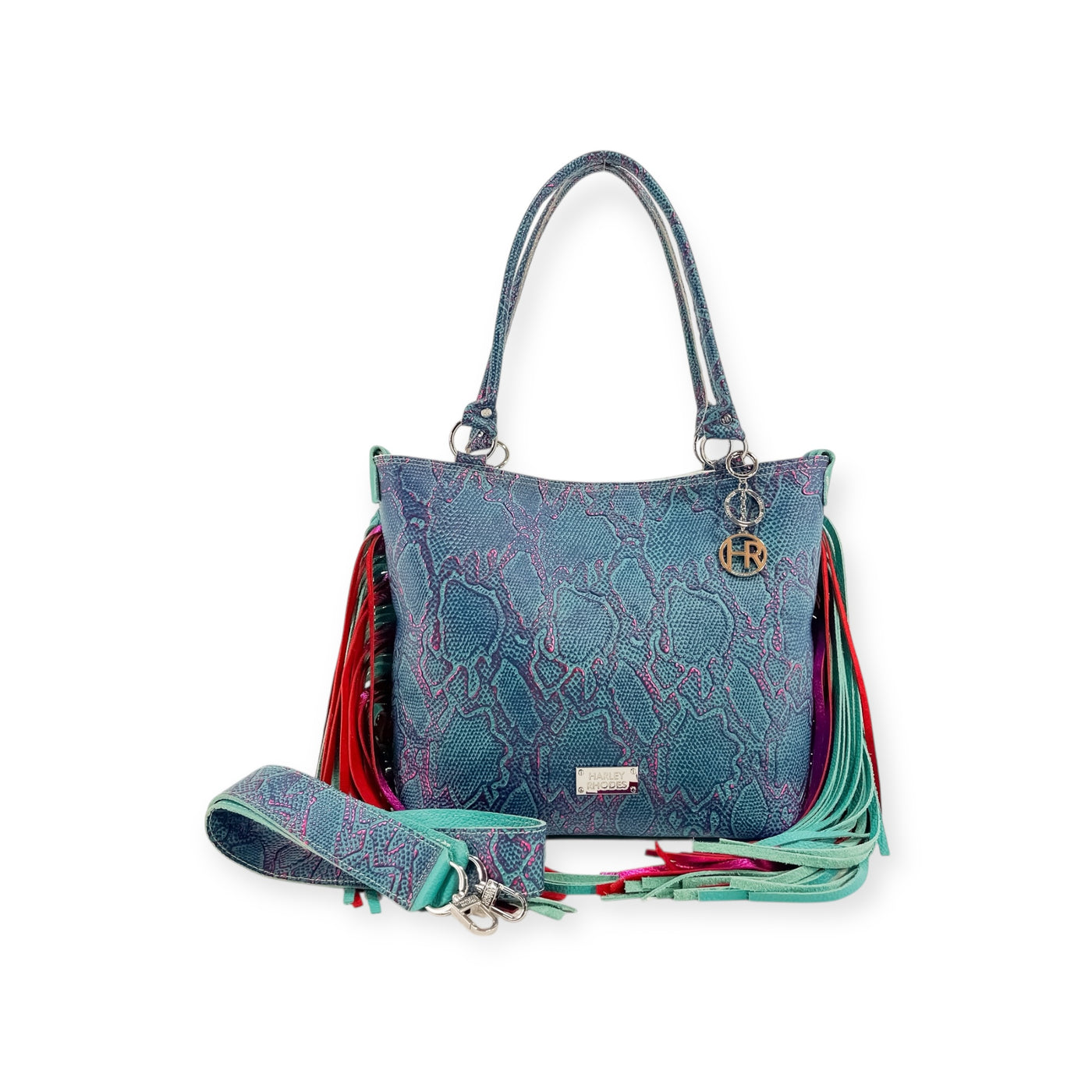 Taylor Shoulder Bag-Apparel & Accessories > Handbags, Wallets & Cases > Handbags > Convertible Bags-Western-Cowhide-Bags-Handmade-Products-Gifts-Dancing Cactus Designs