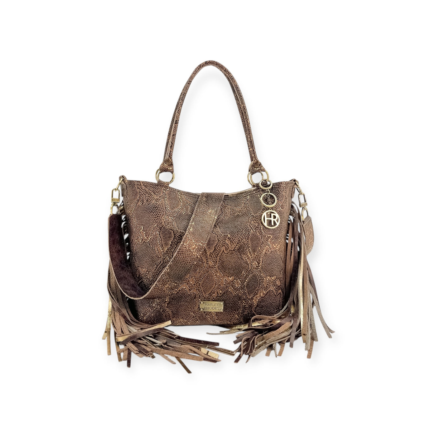 Taylor Shoulder Bag-Apparel & Accessories > Handbags, Wallets & Cases > Handbags > Convertible Bags-Western-Cowhide-Bags-Handmade-Products-Gifts-Dancing Cactus Designs