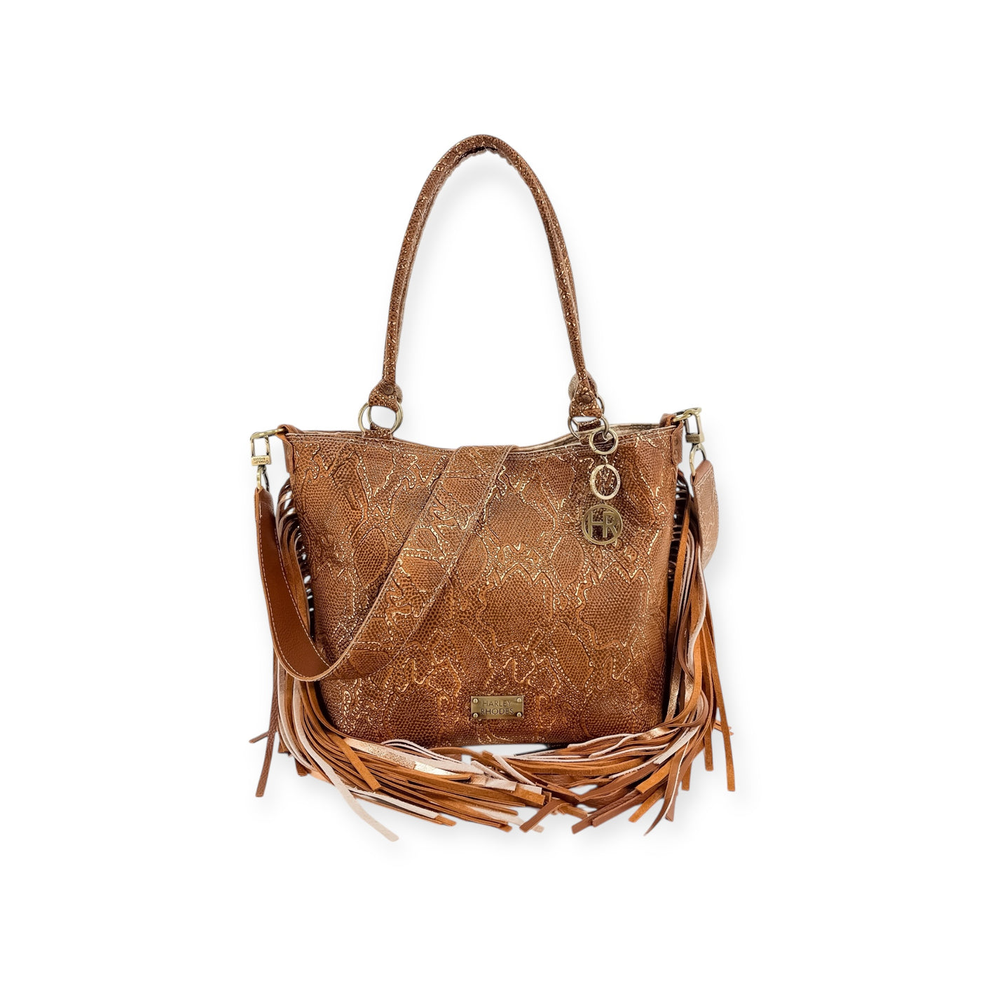 Taylor Shoulder Bag-Apparel & Accessories > Handbags, Wallets & Cases > Handbags > Convertible Bags-Western-Cowhide-Bags-Handmade-Products-Gifts-Dancing Cactus Designs