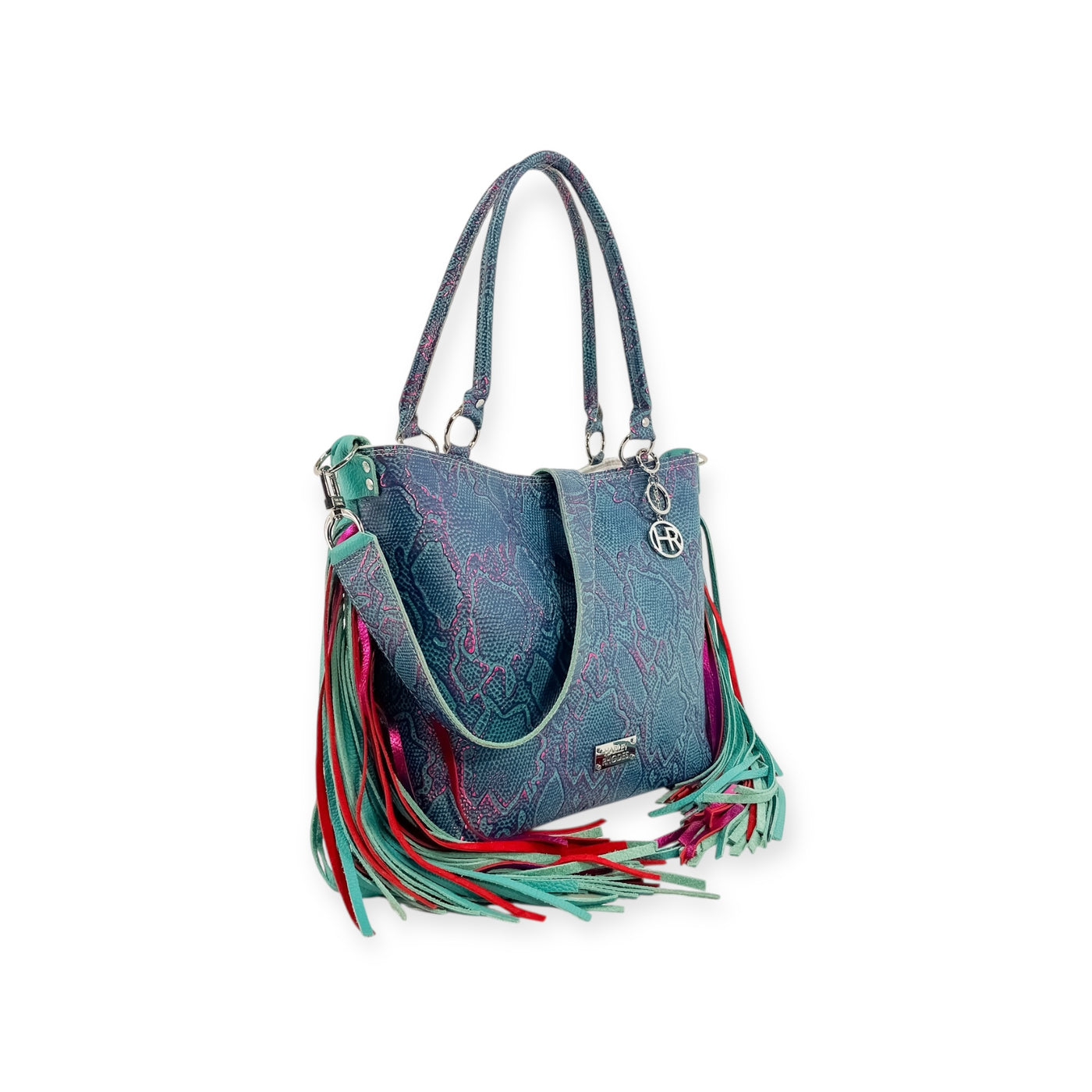 Taylor Shoulder Bag-Apparel & Accessories > Handbags, Wallets & Cases > Handbags > Convertible Bags-Western-Cowhide-Bags-Handmade-Products-Gifts-Dancing Cactus Designs