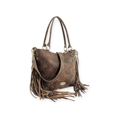Taylor Shoulder Bag-Apparel & Accessories > Handbags, Wallets & Cases > Handbags > Convertible Bags-Western-Cowhide-Bags-Handmade-Products-Gifts-Dancing Cactus Designs