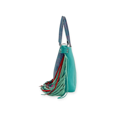 Taylor Shoulder Bag-Apparel & Accessories > Handbags, Wallets & Cases > Handbags > Convertible Bags-Western-Cowhide-Bags-Handmade-Products-Gifts-Dancing Cactus Designs