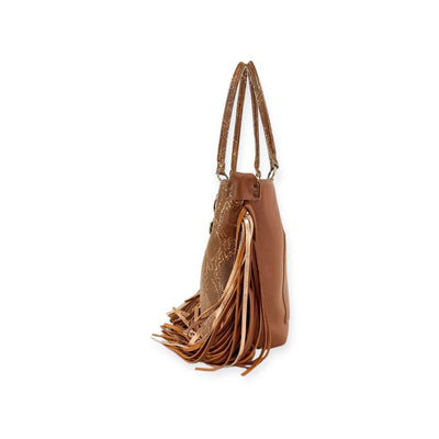 Taylor Shoulder Bag-Apparel & Accessories > Handbags, Wallets & Cases > Handbags > Convertible Bags-Western-Cowhide-Bags-Handmade-Products-Gifts-Dancing Cactus Designs