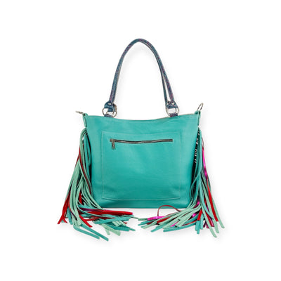 Taylor Shoulder Bag-Apparel & Accessories > Handbags, Wallets & Cases > Handbags > Convertible Bags-Western-Cowhide-Bags-Handmade-Products-Gifts-Dancing Cactus Designs