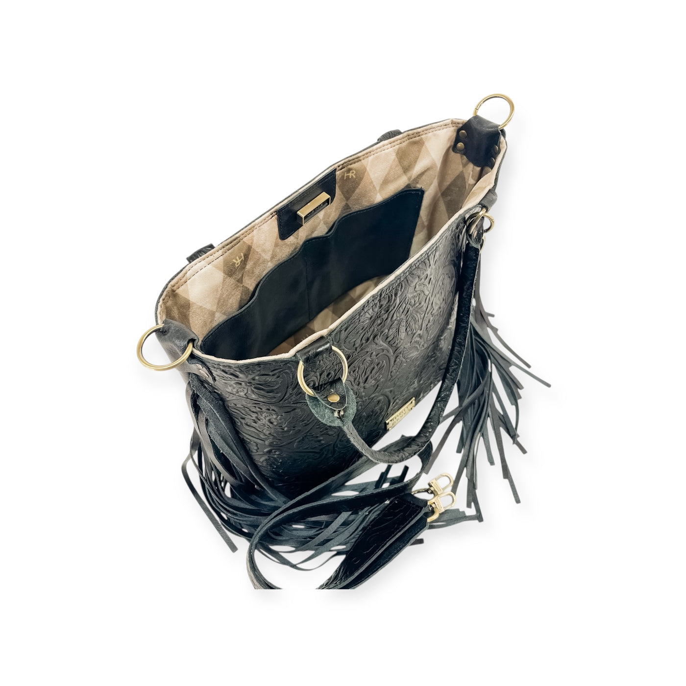 Taylor Shoulder Bag-Apparel & Accessories > Handbags, Wallets & Cases > Handbags > Convertible Bags-Western-Cowhide-Bags-Handmade-Products-Gifts-Dancing Cactus Designs