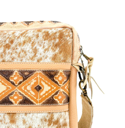 The Pony Express - Longhorn w/ Apache Navajo-The Pony Express-Western-Cowhide-Bags-Handmade-Products-Gifts-Dancing Cactus Designs