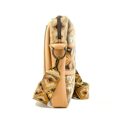 The Pony Express - Longhorn w/ Apache Navajo-The Pony Express-Western-Cowhide-Bags-Handmade-Products-Gifts-Dancing Cactus Designs