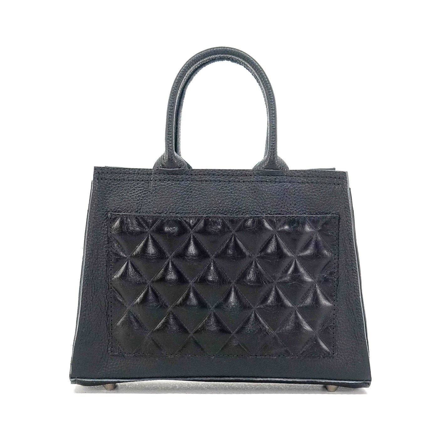 The Ranch Hand - All Embossed w/ Onyx Diamond Stitch-The Ranch Hand-Western-Cowhide-Bags-Handmade-Products-Gifts-Dancing Cactus Designs