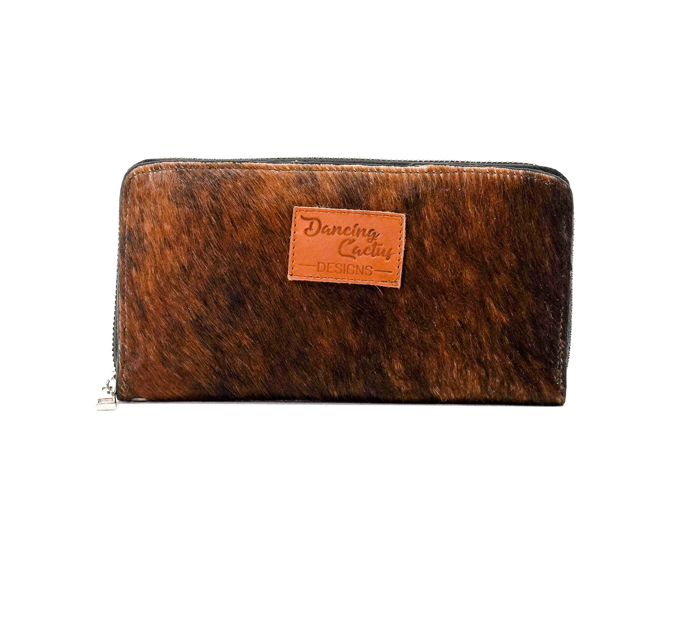 The Stage Coach Wallet - Red Brindle w/ No Embossed-The Stage Coach Wallet-Western-Cowhide-Bags-Handmade-Products-Gifts-Dancing Cactus Designs