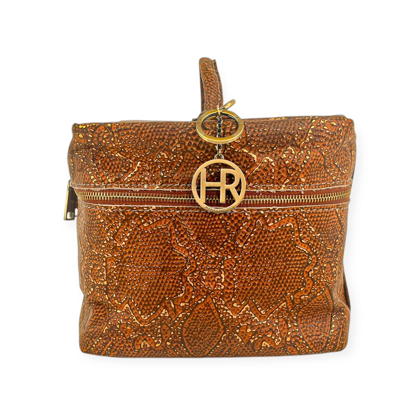 Train Case-Luggage & Bags > Cosmetic & Toiletry Bags > Travel Organizer Bags-Western-Cowhide-Bags-Handmade-Products-Gifts-Dancing Cactus Designs