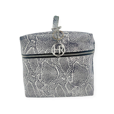 Train Case-Luggage & Bags > Cosmetic & Toiletry Bags > Travel Organizer Bags-Western-Cowhide-Bags-Handmade-Products-Gifts-Dancing Cactus Designs