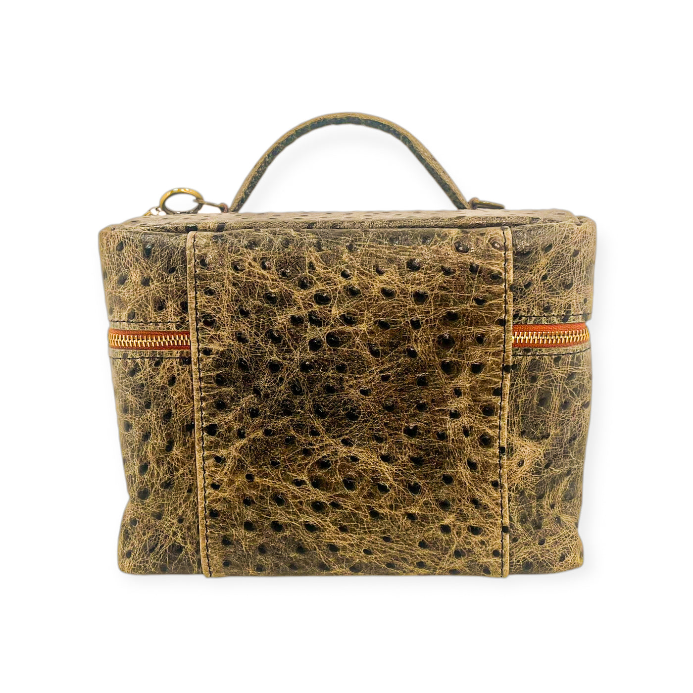 Train Case-Luggage & Bags > Cosmetic & Toiletry Bags > Travel Organizer Bags-Western-Cowhide-Bags-Handmade-Products-Gifts-Dancing Cactus Designs