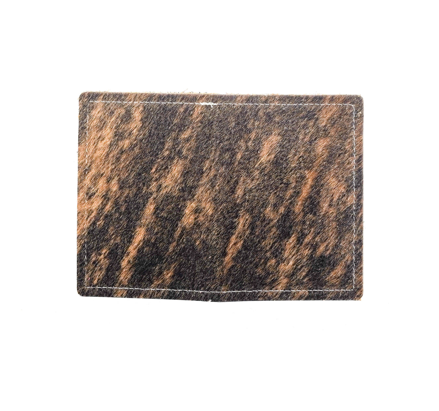 Waylon Wallet - Brindle w/ Cowboy Tool-Waylon Wallet-Western-Cowhide-Bags-Handmade-Products-Gifts-Dancing Cactus Designs