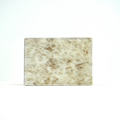 Waylon Wallet - Light Brindle w/ Cowboy Tool-Waylon Wallet-Western-Cowhide-Bags-Handmade-Products-Gifts-Dancing Cactus Designs