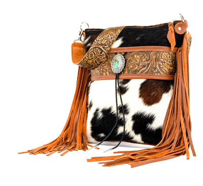 Wynonna - Tricolor w/ Wyoming Tool-Wynonna-Western-Cowhide-Bags-Handmade-Products-Gifts-Dancing Cactus Designs