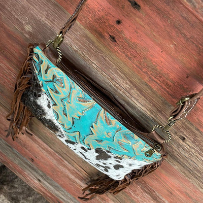 012 Patsy - Tricolor Acid w/ Agave Laredo-Patsy-Western-Cowhide-Bags-Handmade-Products-Gifts-Dancing Cactus Designs