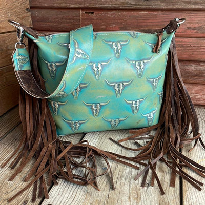 Annie - Margarita Skulls w/ No Hide-Annie-Western-Cowhide-Bags-Handmade-Products-Gifts-Dancing Cactus Designs